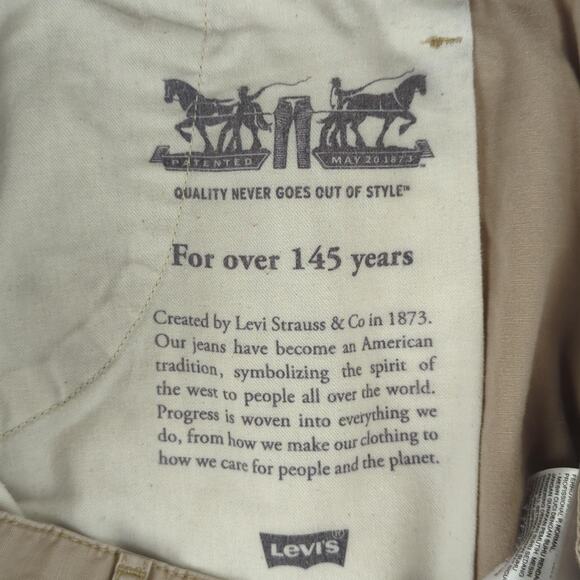 Levis Cargo Shorts Mens 40 Relaxed Fit Ripstop Outdoor Utility Pockets Summer - Picture 10 of 11